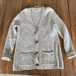 Ruff Hewn wooden toggle sweater
